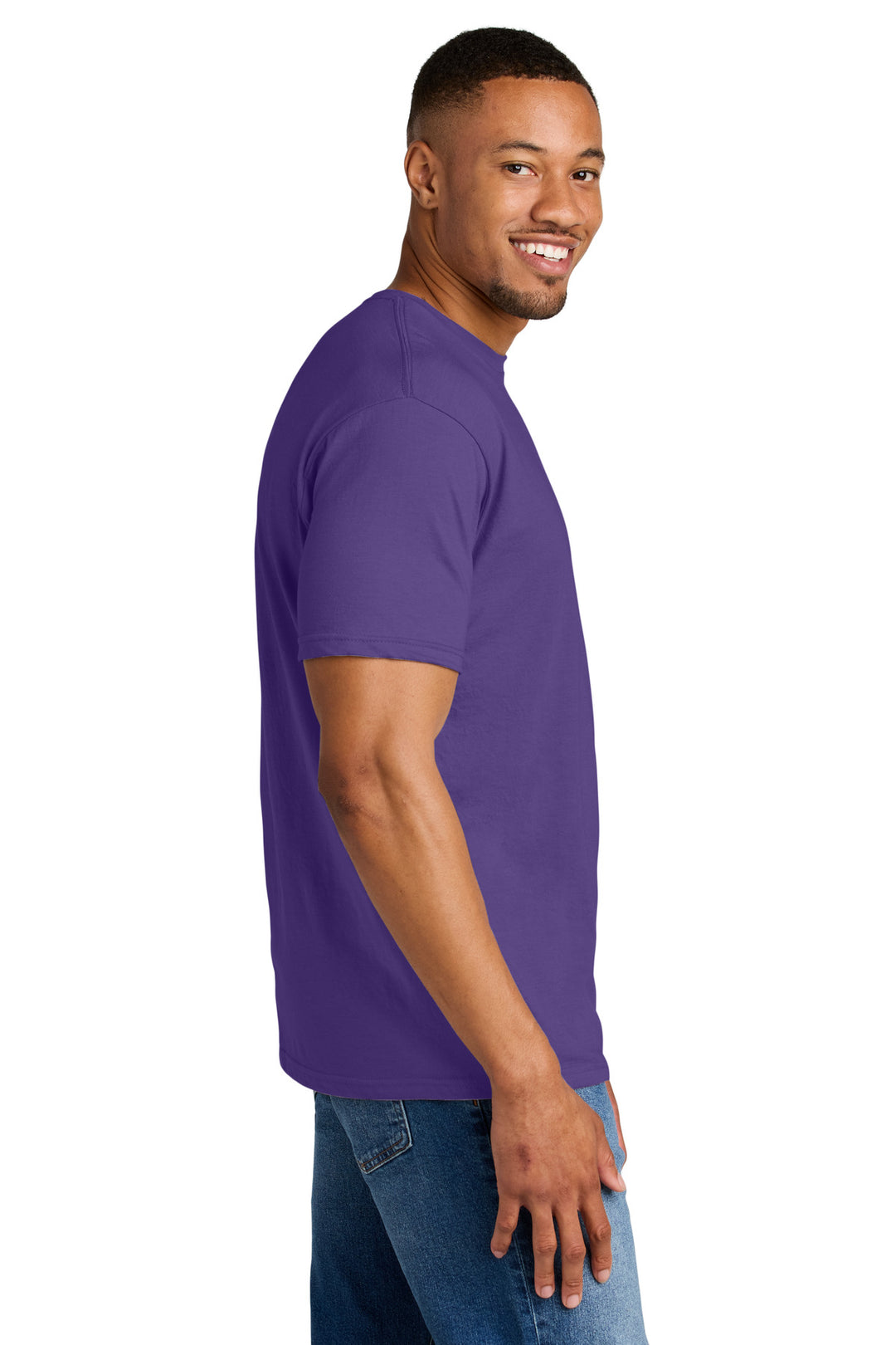 Amethyst Gildan Softstyle CVC Tee 64000CVC
