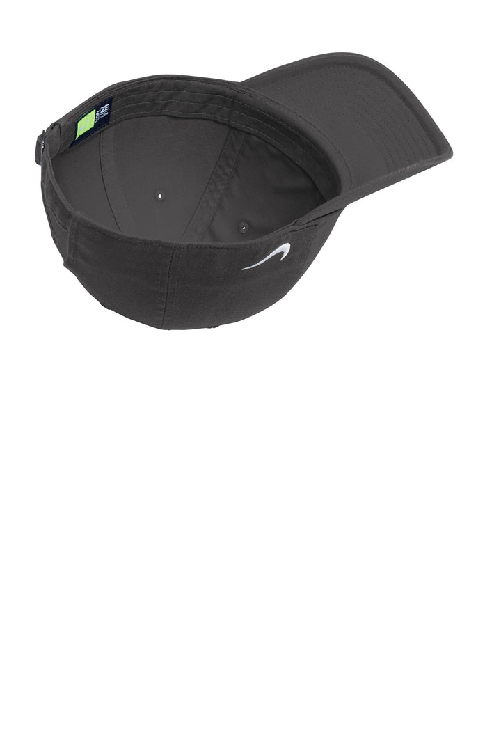 Anthracite Nike Heritage Cotton Twill Cap NKFB5677