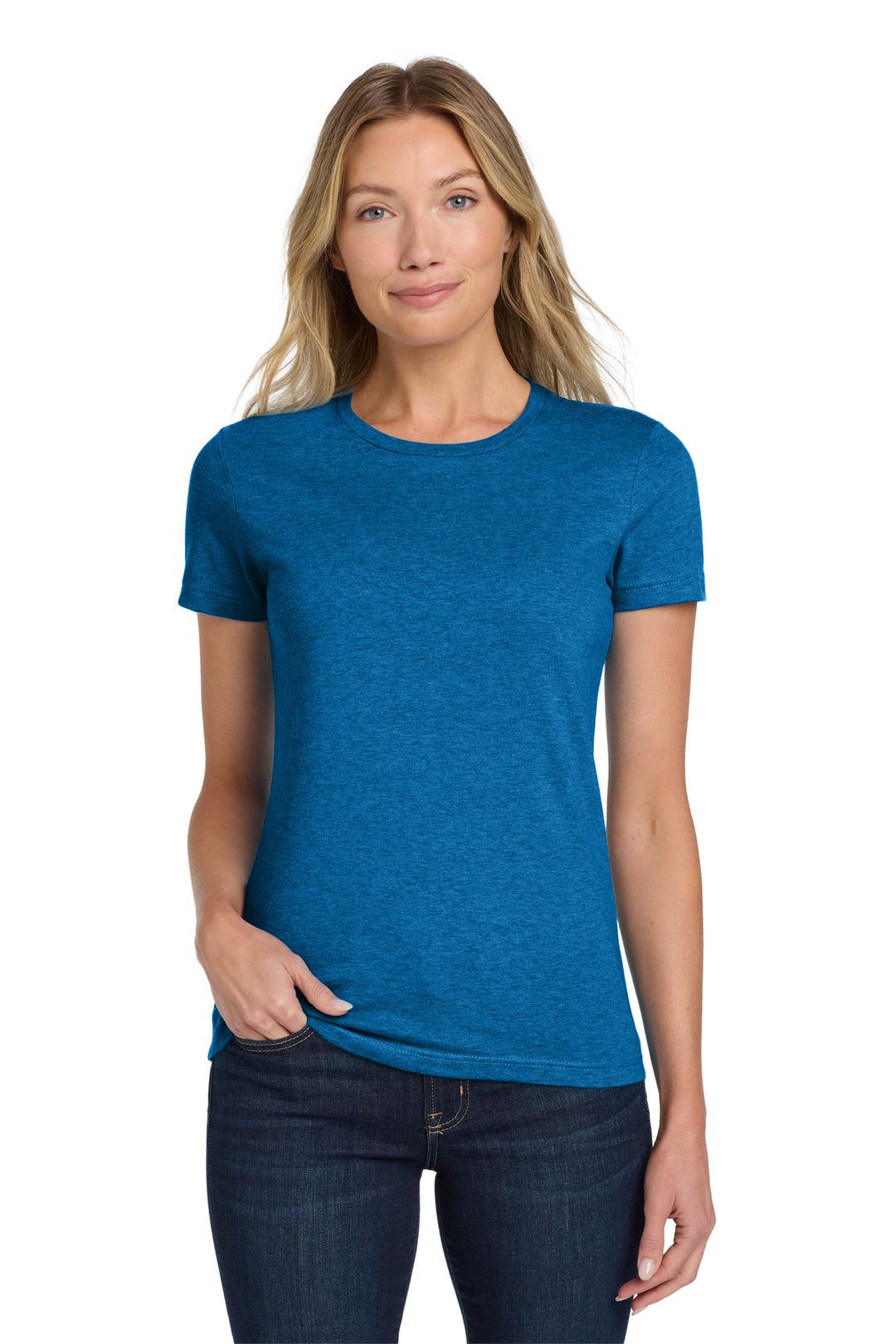 Antqu Sapphire Gildan Softstyle Women's T-Shirt. 64000L