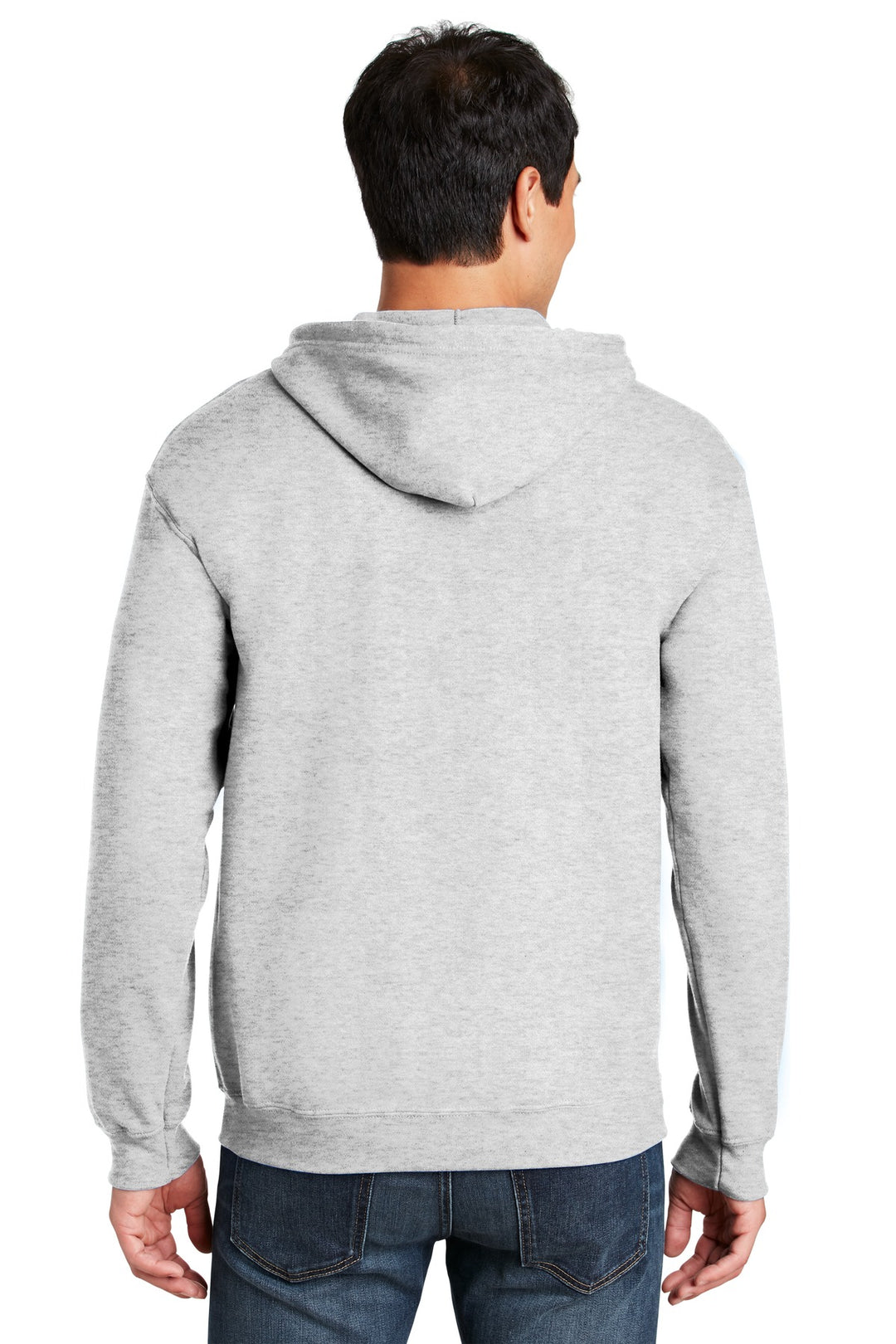 Ash Gildan - Heavy Blend Full-Zip Hooded Sweatshirt. 18600