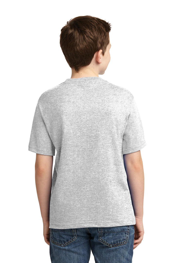 Ash Jerzees - Youth Dri-Power 50/50 Cotton/Poly T-Shirt. 29B