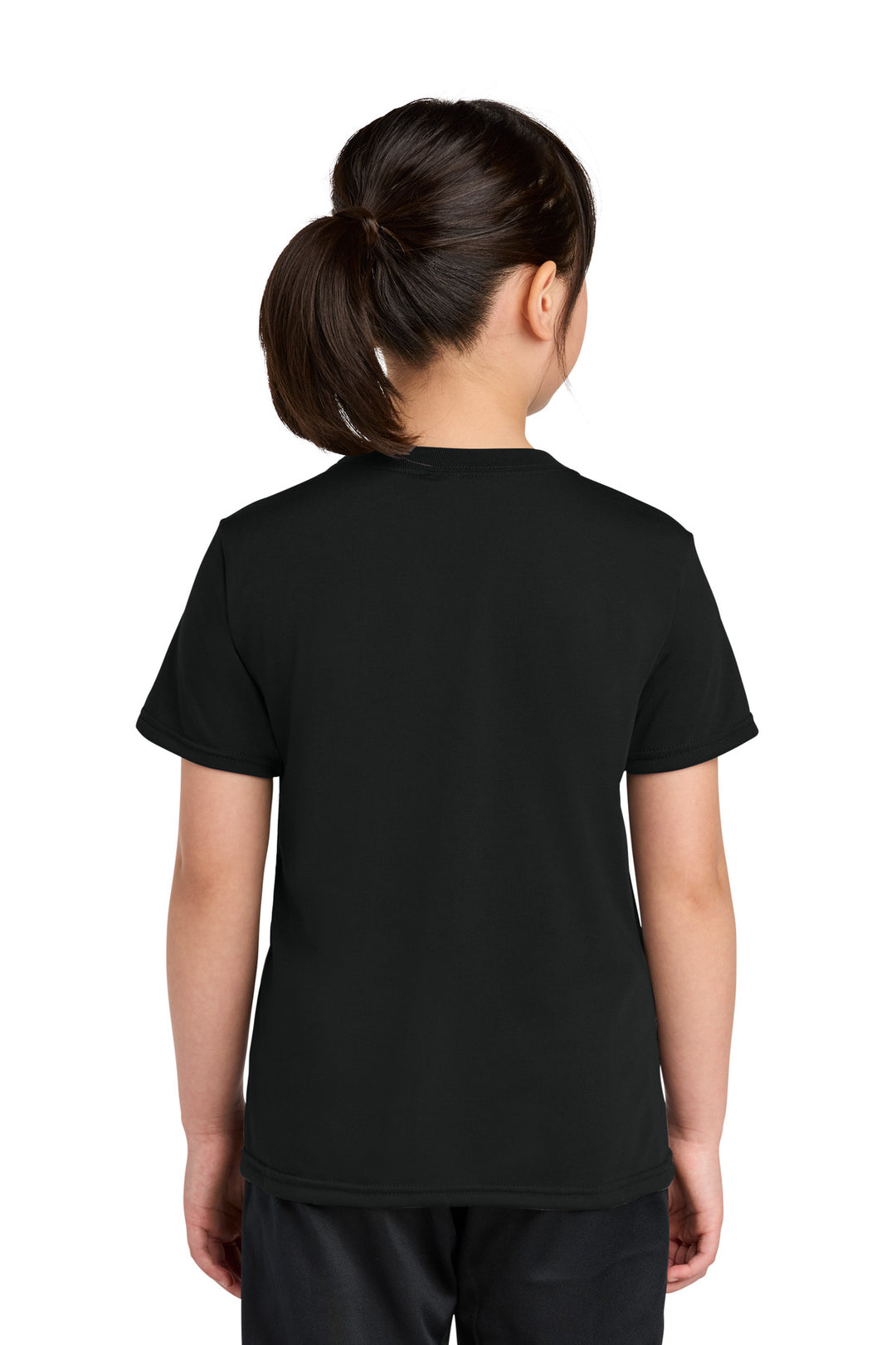 Black Gildan Youth Gildan Performance T-Shirt. 42000B