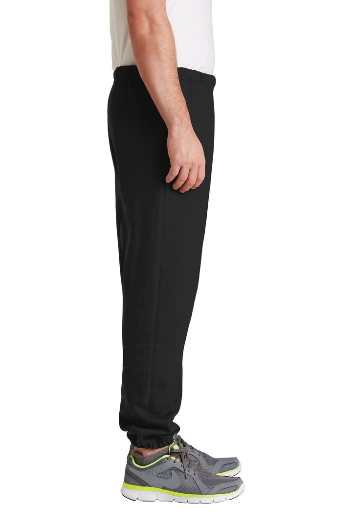 Black Jerzees Super Sweats NuBlend - Sweatpant with Pockets. 4850MP