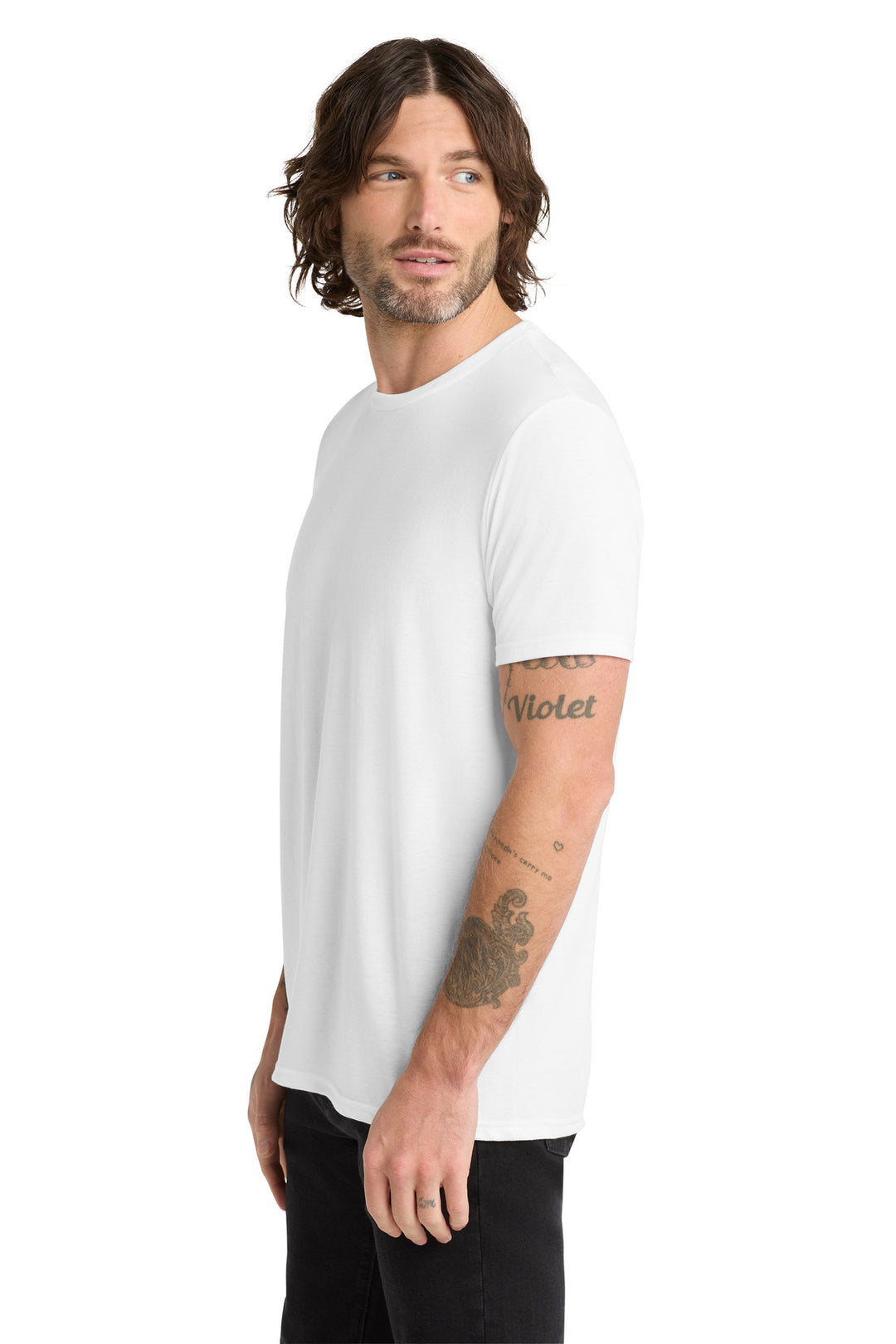 BrtWhite Allmade Unisex Tri-Blend Tee AL2004