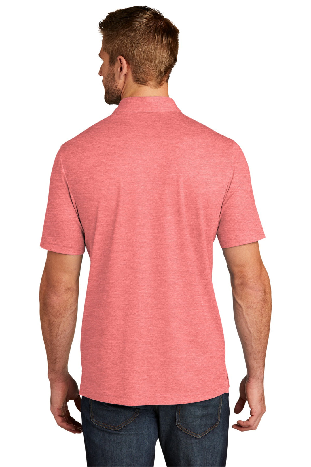 CardinalHt TravisMathew Oceanside Heather Polo. TM1MU412