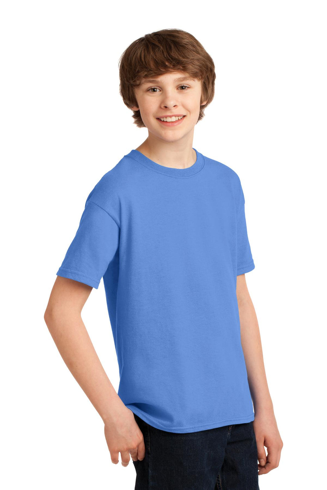 Carolina Blue Gildan Youth Gildan Performance T-Shirt. 42000B