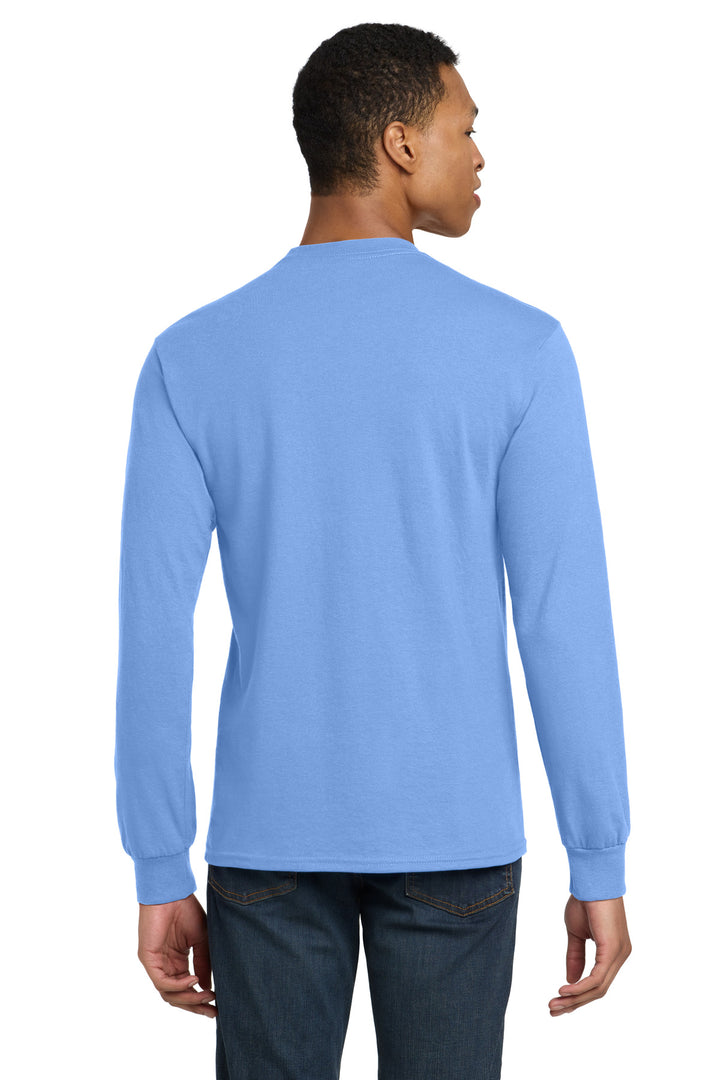 CarolinaBl Gildan - DryBlend 50 Cotton/50 Poly Long Sleeve T-Shirt. 8400