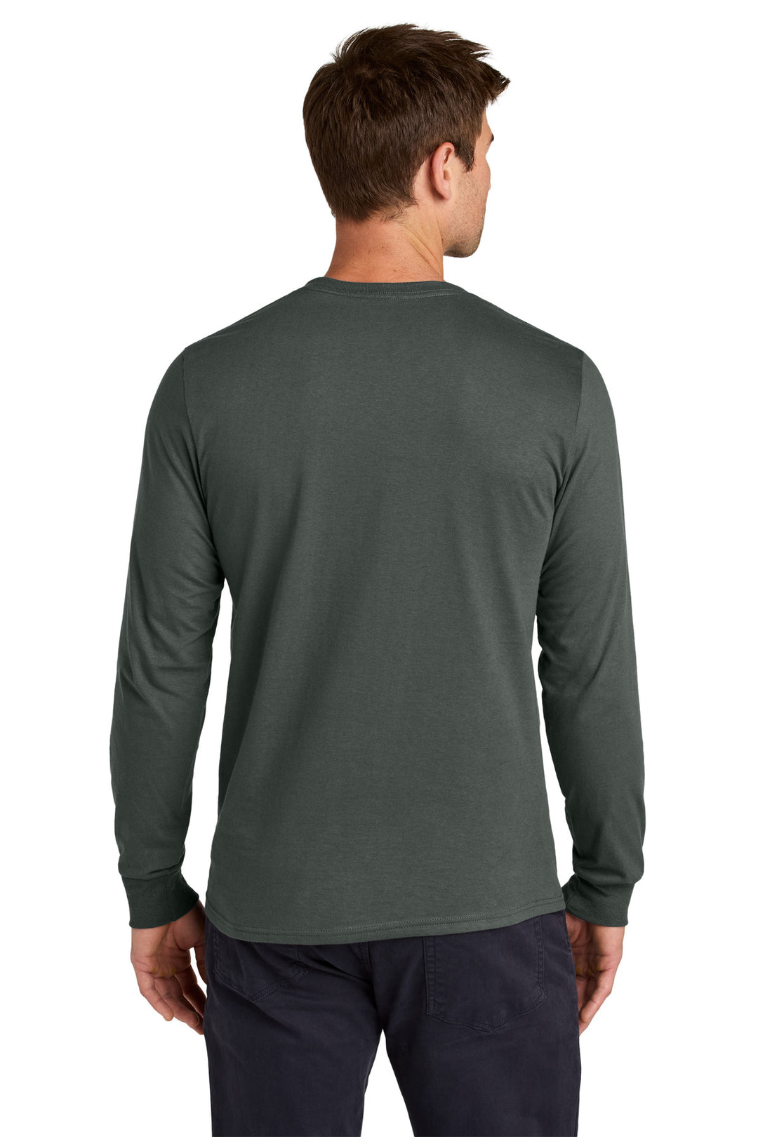 CharGrey Jerzees Classics Unisex Cotton Long Sleeve T-Shirt 363L
