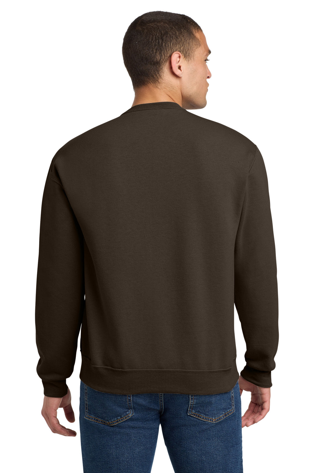 CHOCOLATE Jerzees - NuBlend Crewneck Sweatshirt. 562M