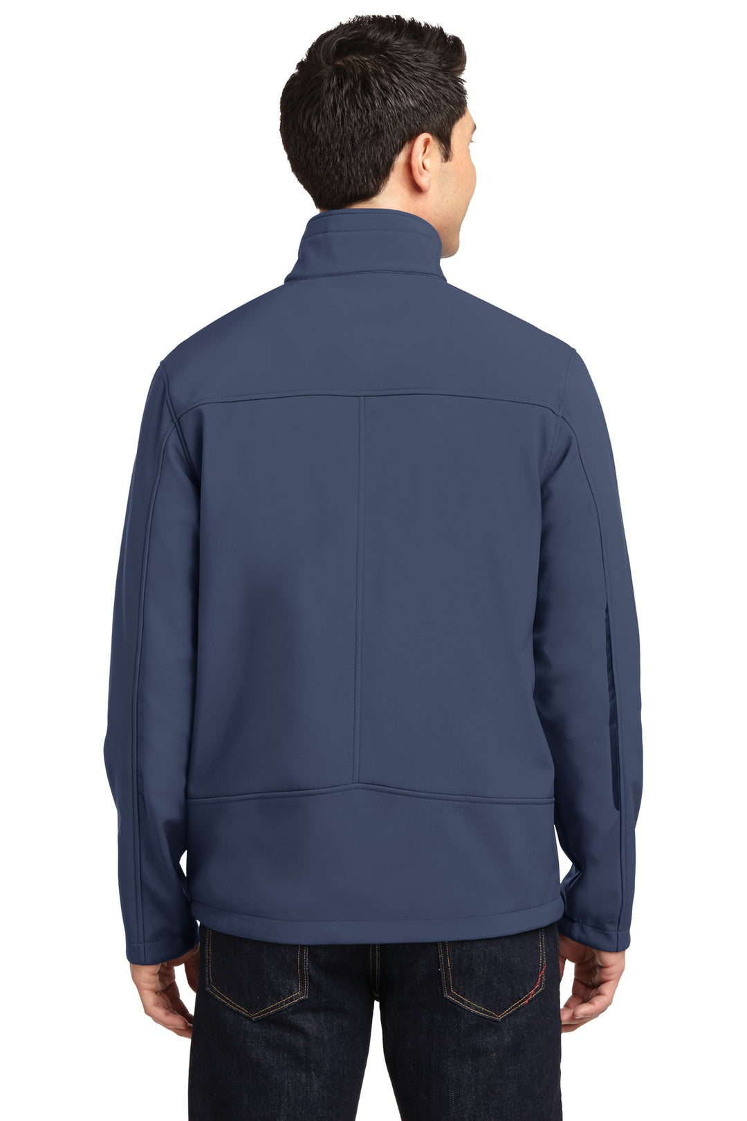 Dress Blue Nvy Port Authority Welded Soft Shell Jacket. J324