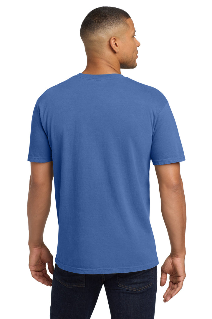 Flo Blue COMFORT COLORS Heavyweight Ring Spun Pocket Tee. 6030