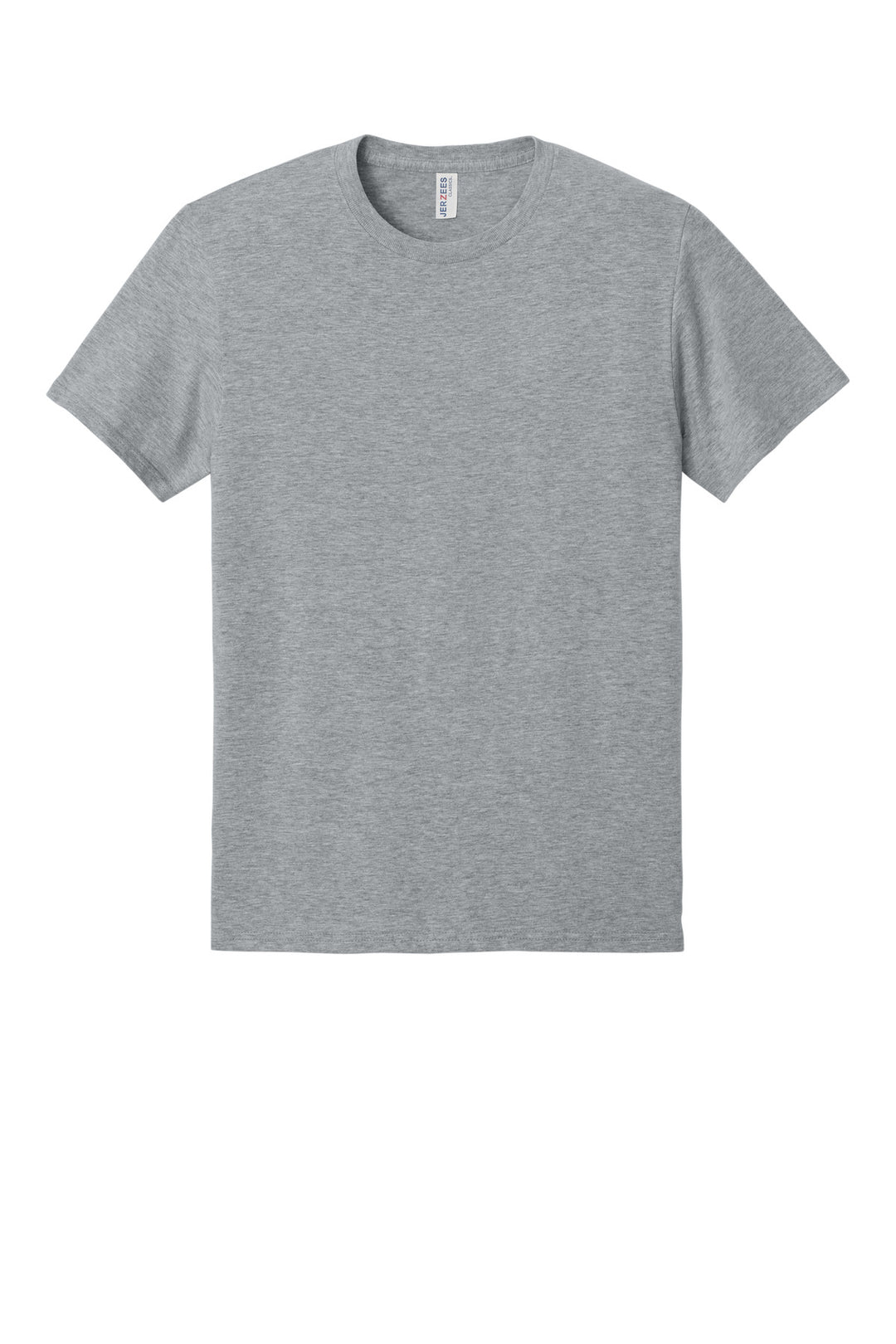 Front View of Ath Heather Jerzees Classics Unisex Cotton T-Shirt 363M