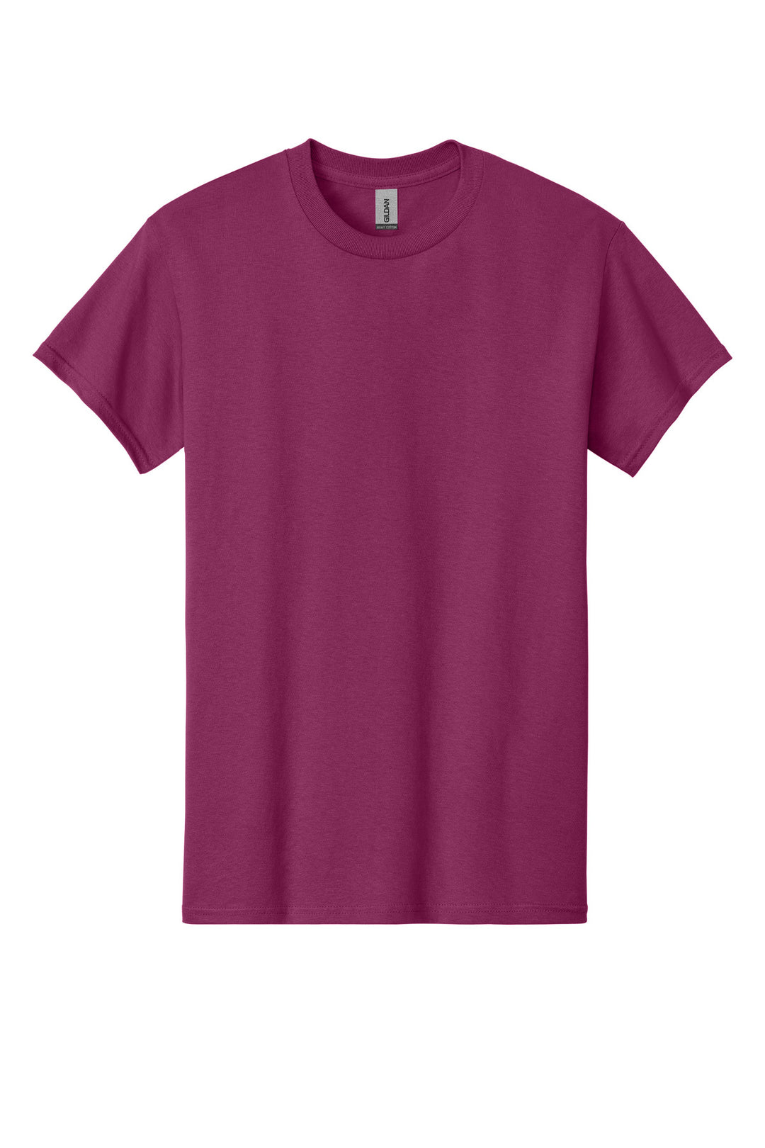 Front View of Berry Gildan - Heavy Cotton 100% Cotton T-Shirt. 5000