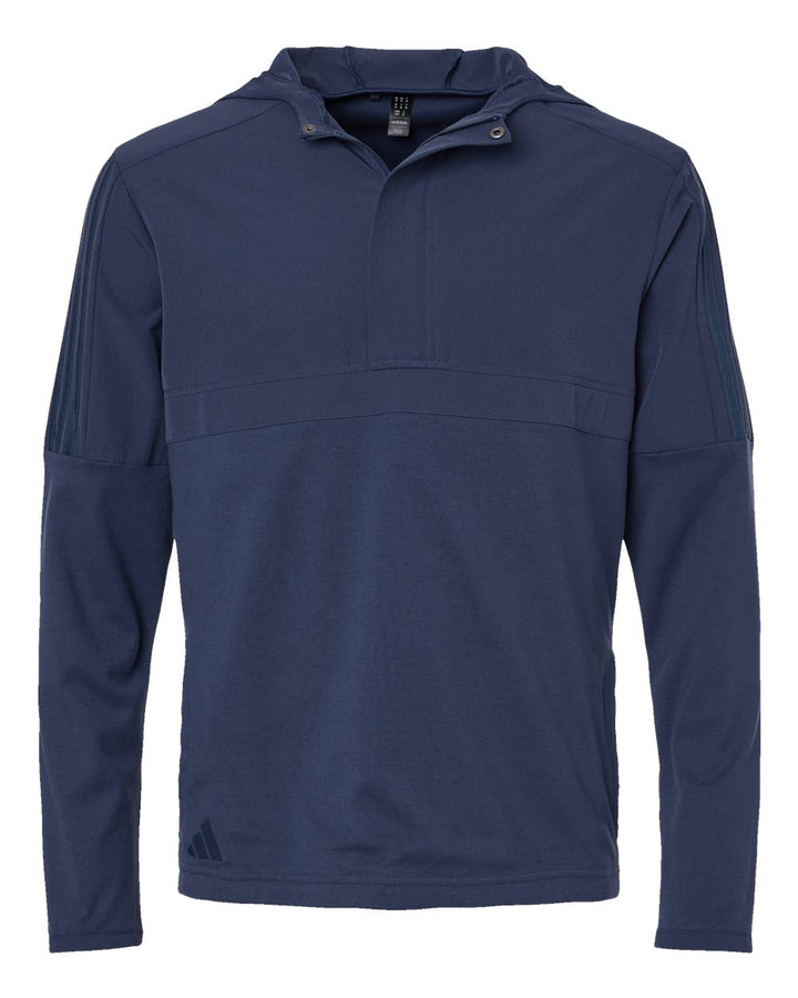Front View of Crew Navy Anorak - A607