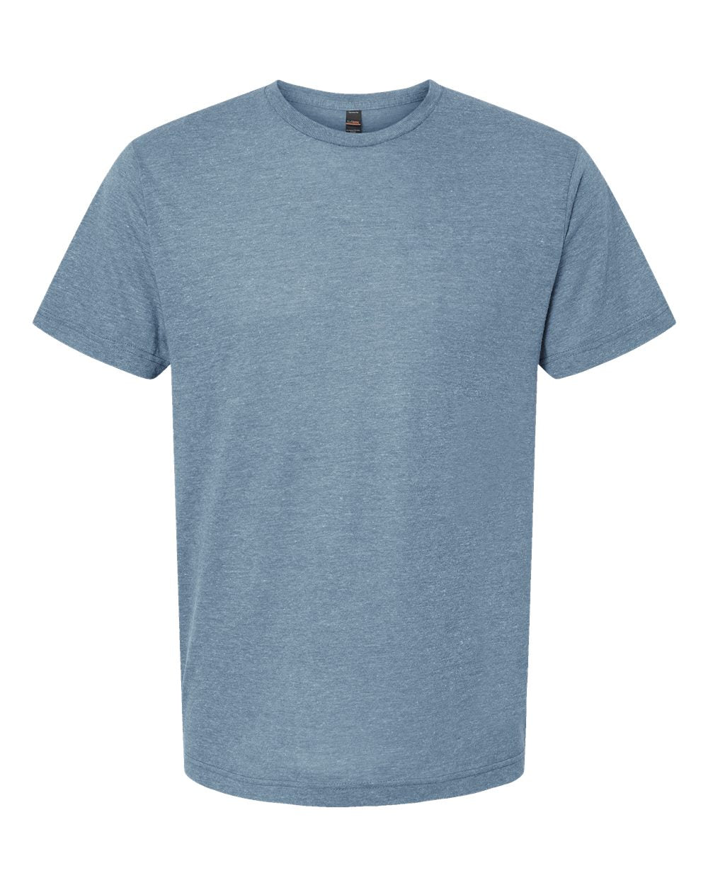 Front View of Denim Tri Blend Tri-Blend T-Shirt - 254