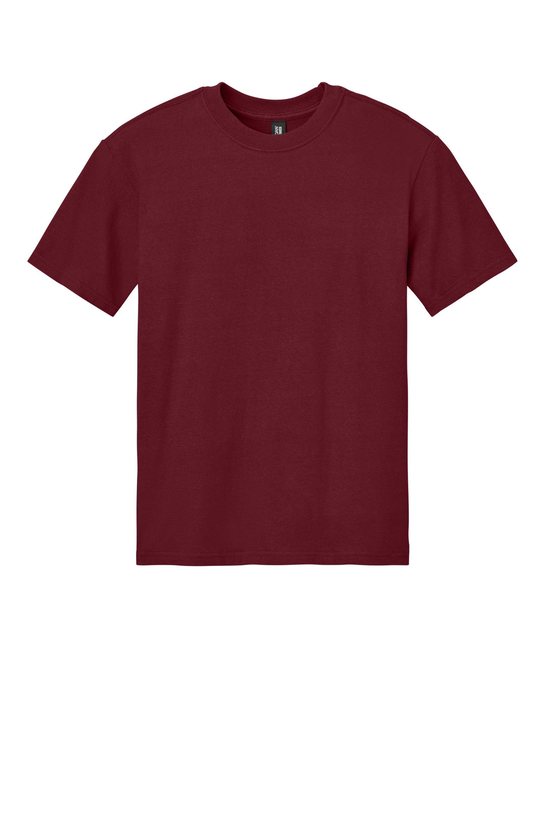 Front View of Garnet Gildan Hammer Maxweight Tee 75000