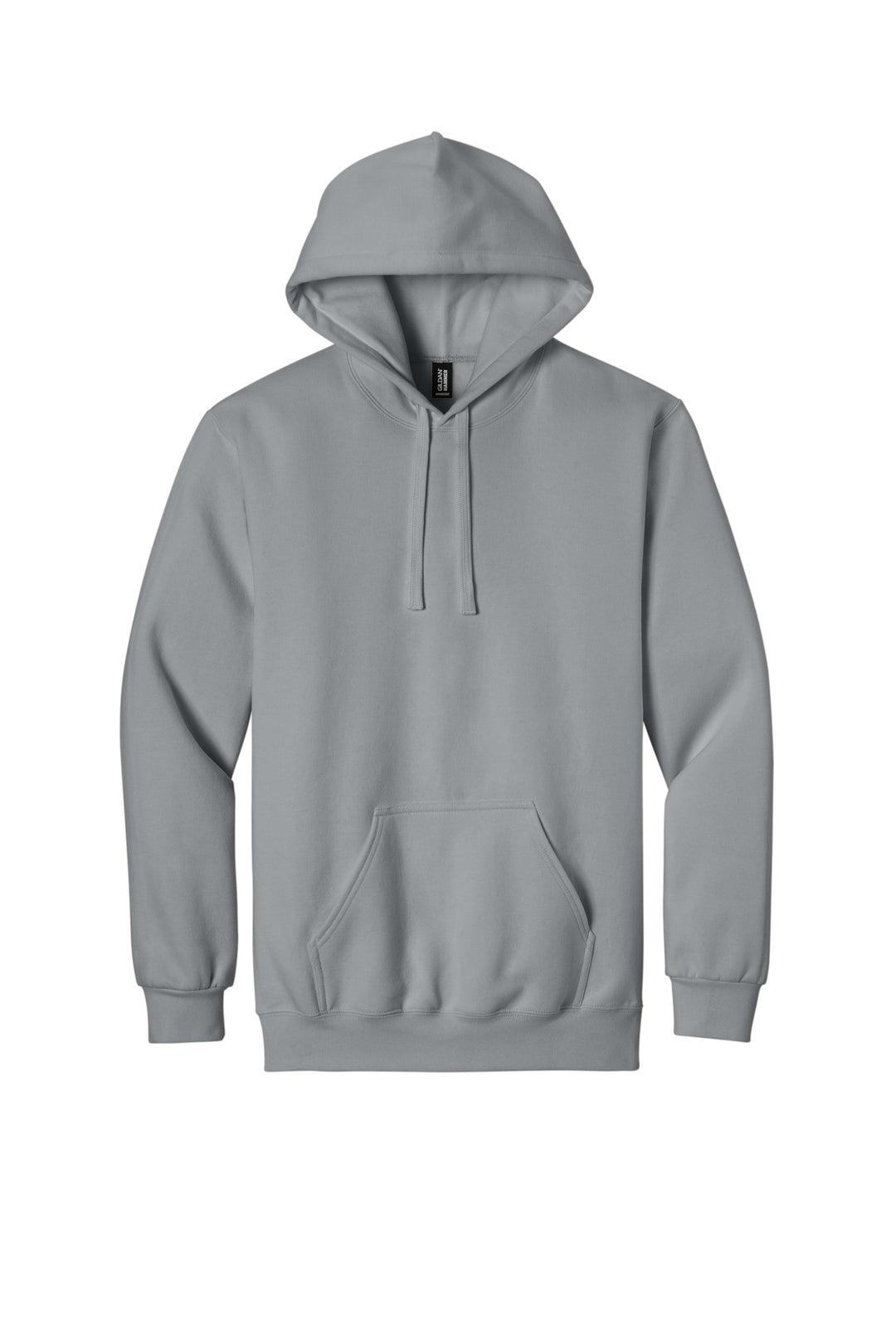 Front View of Gravel Gildan Hammer Maxweight Hooded Sweatshirt 19500