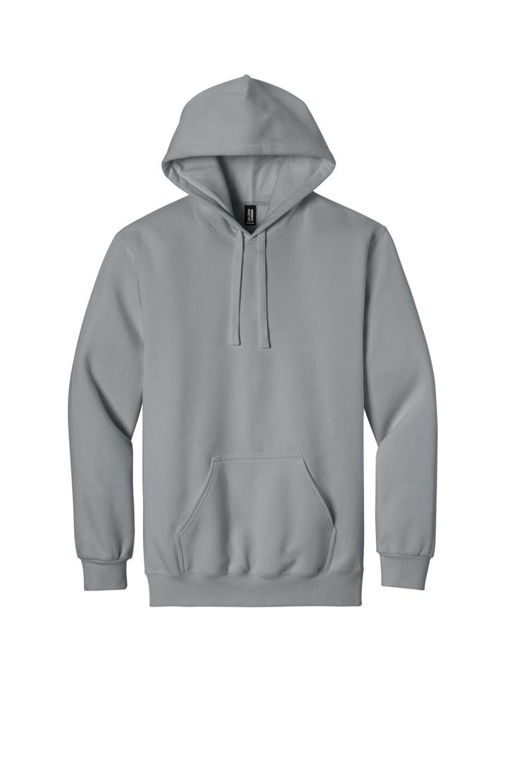 Front View of Gravel Gildan Hammer Maxweight Hooded Sweatshirt 19500