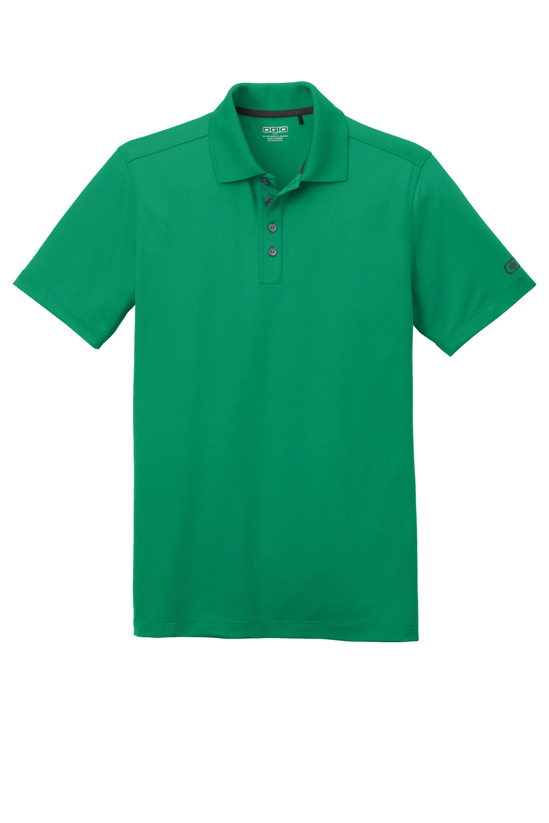 Front View of Green Shift OGIO Metro Polo. OG130