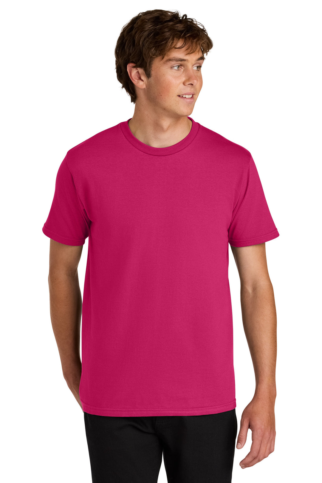 Front View of Heliconia Gildan Softstyle Midweight Tee 65000