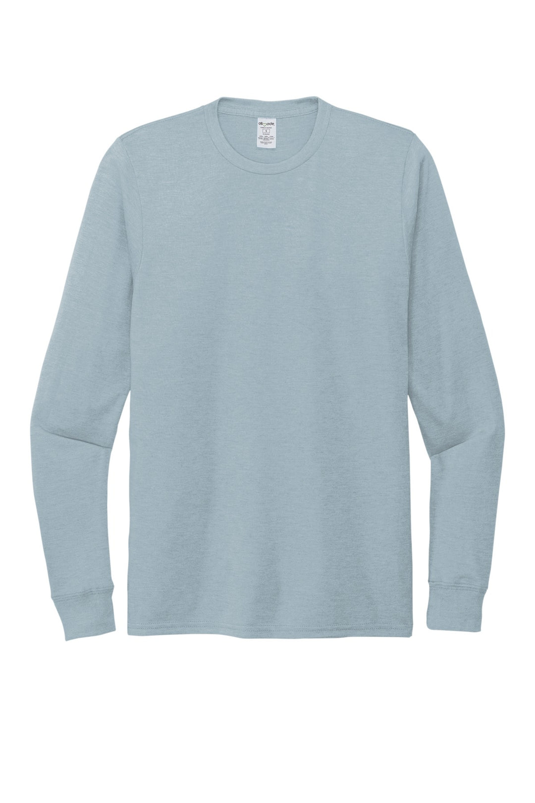 Front View of ILikeUBlue Allmade Unisex Tri-Blend Long Sleeve Tee AL6004