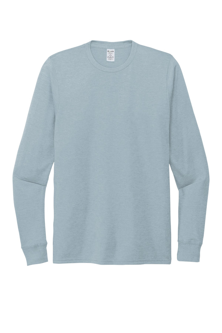 Front View of ILikeUBlue Allmade Unisex Tri-Blend Long Sleeve Tee AL6004
