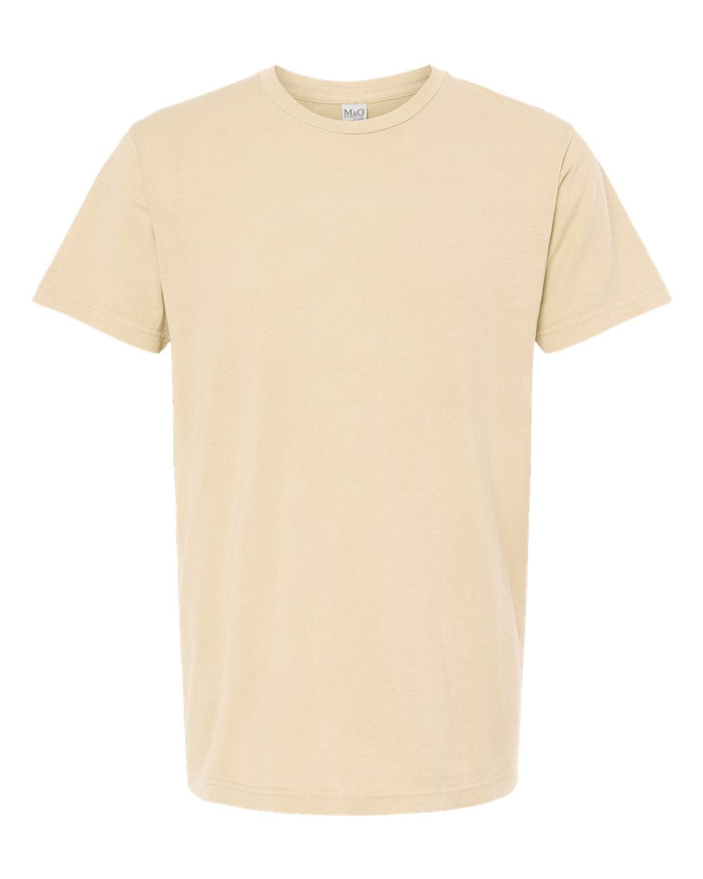 Front View of Ivory Vintage Garment-Dyed T-Shirt - 6500M