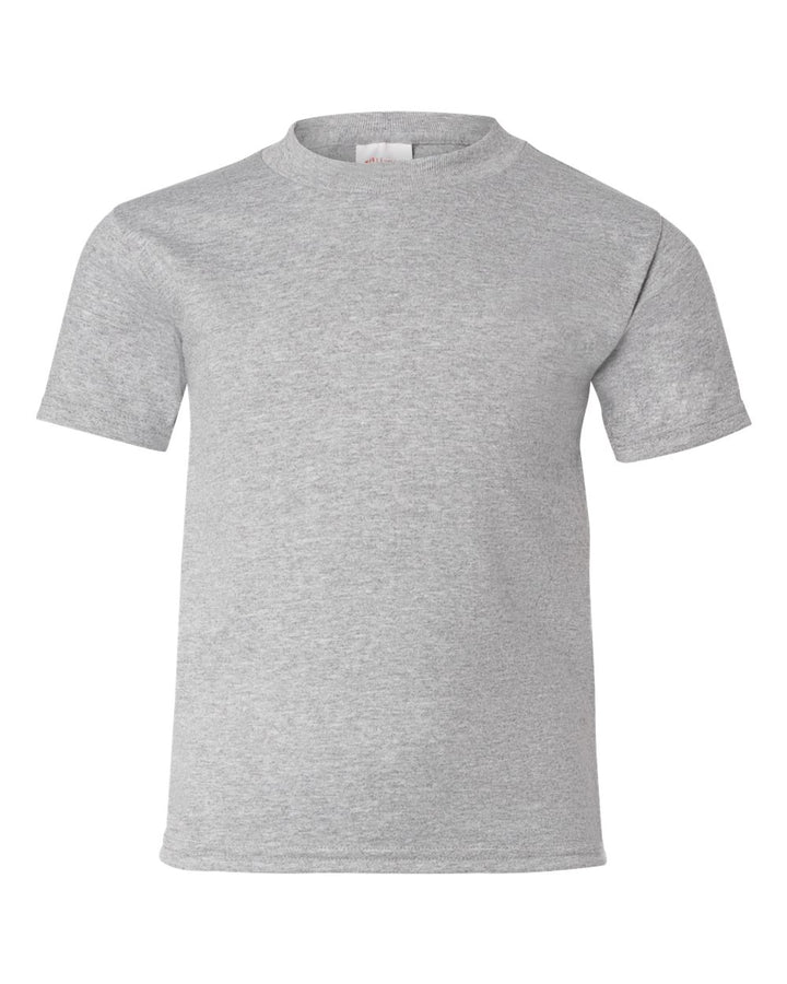 Front View of Light Steel Ecosmart™ Youth T-Shirt - 5370