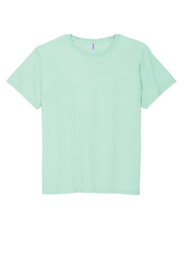 Front View of MintToBe Jerzees Premium Blend Ring Spun T-Shirt 560M