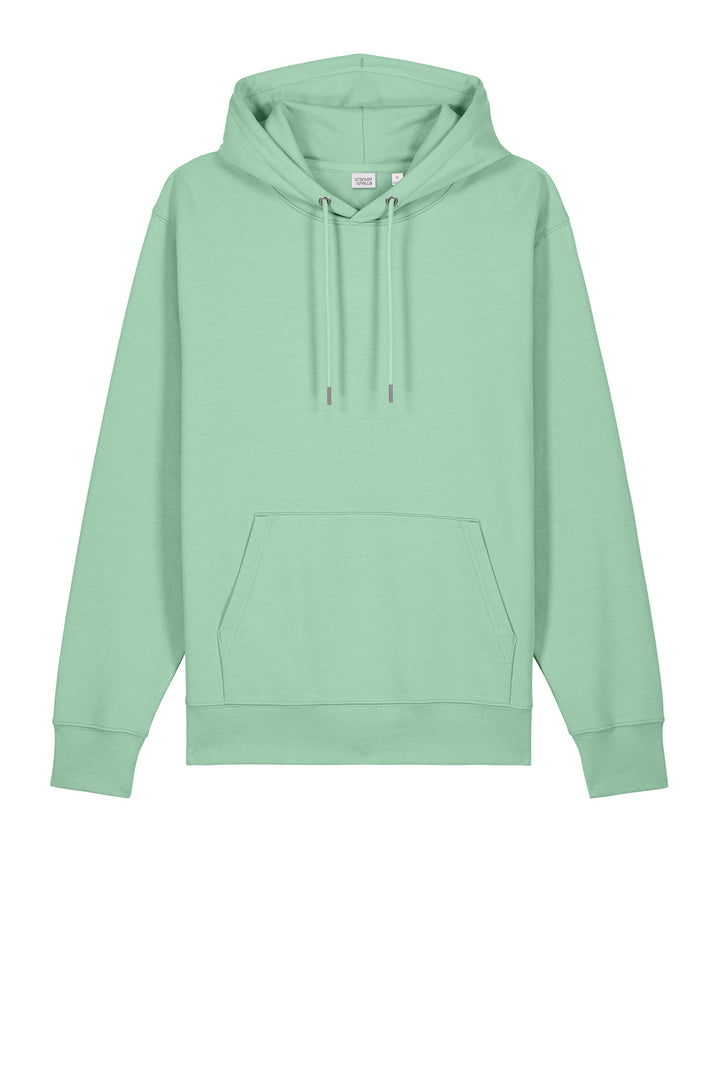 Front View of MistyJade Stanley/Stella Unisex Cruiser 2.0 Hooded Sweatshirt SXU003