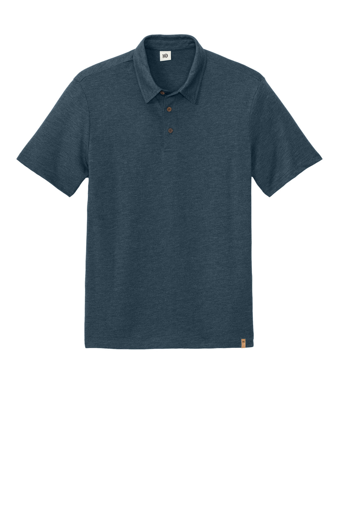 Front View of MnlitOcnHt LIMITED EDITION tentree TreeBlend Polo TTCM5660