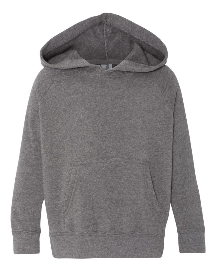 Front View of Nickel Toddler Special Blend Hooded Raglan Sweatshirt - PRM10TSB