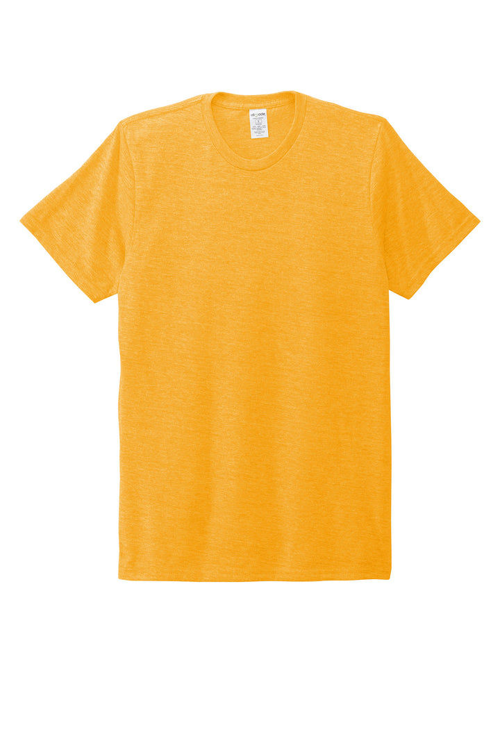 Front View of OrngUFancy Allmade Unisex Tri-Blend Tee AL2004