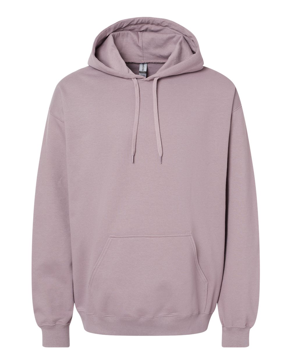 Front View of Paragon Softstyle® Midweight Hooded Sweatshirt - SF500