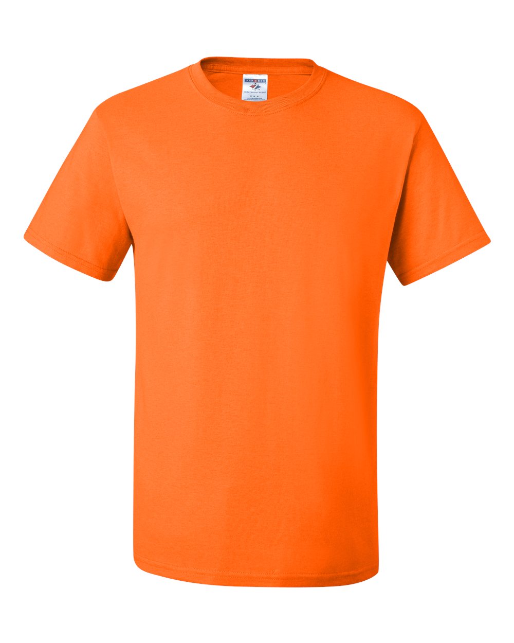 Front View of Safety Orange Dri-Power® 50/50 T-Shirt - 29MR