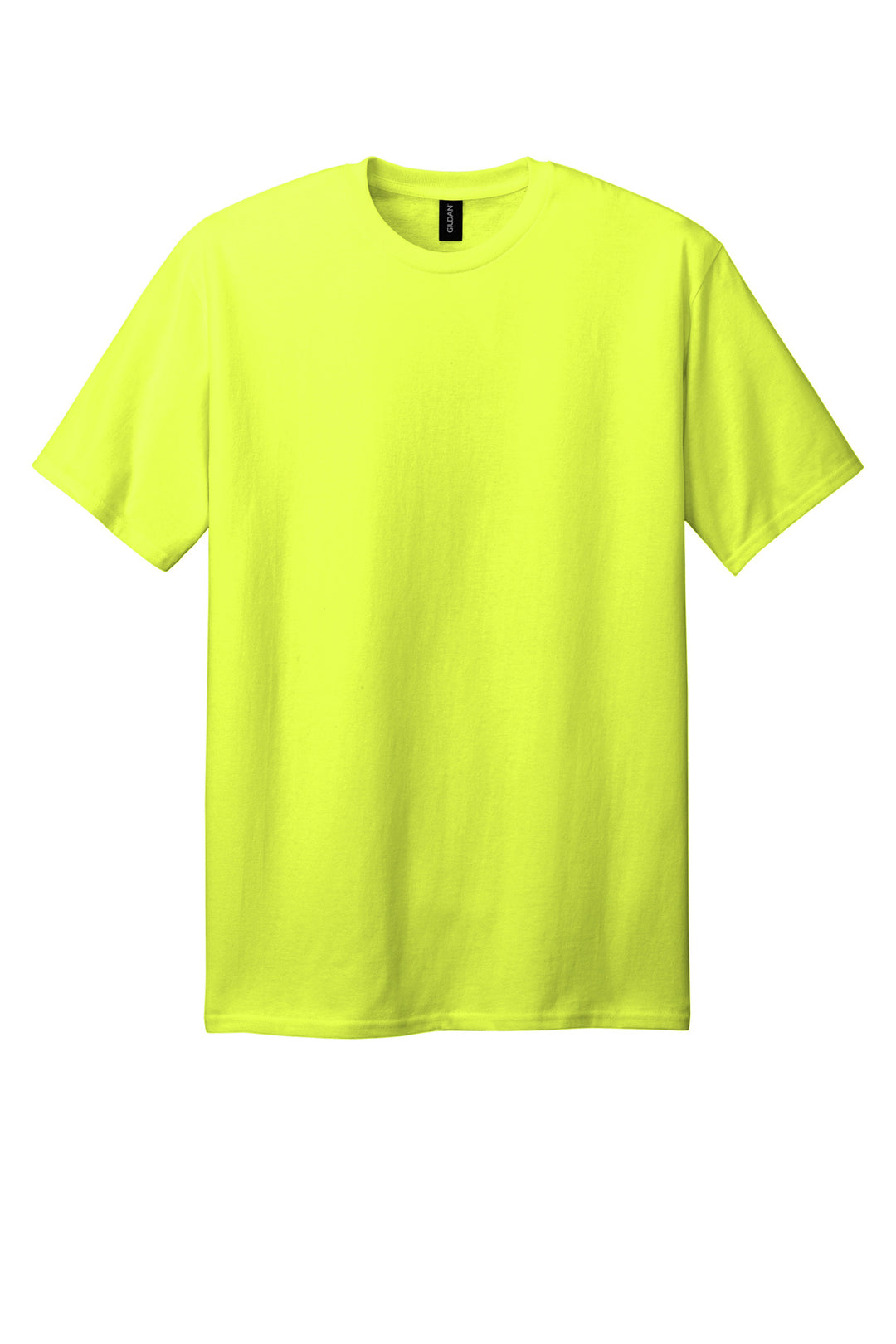 Front View of SftyGrn Gildan Tall 100% US Cotton T-Shirt 2000T