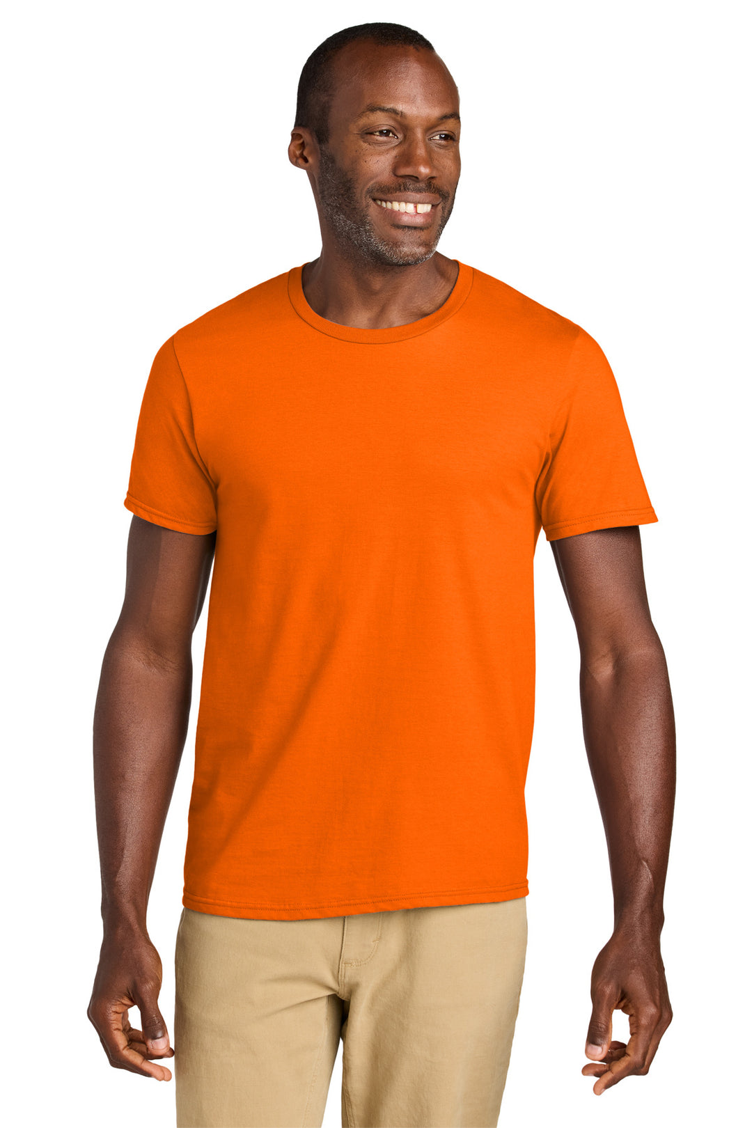 Front View of SftyOrg Jerzees Classics Unisex Cotton T-Shirt 363M