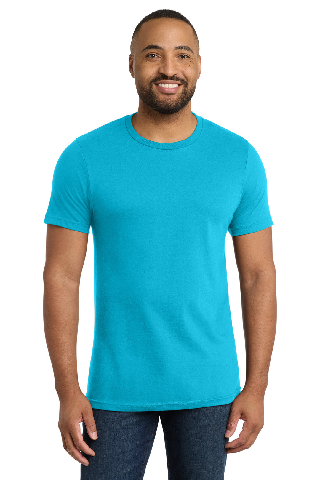 Front View of Tidal Wave Port & Company Bouncer Tee PC600