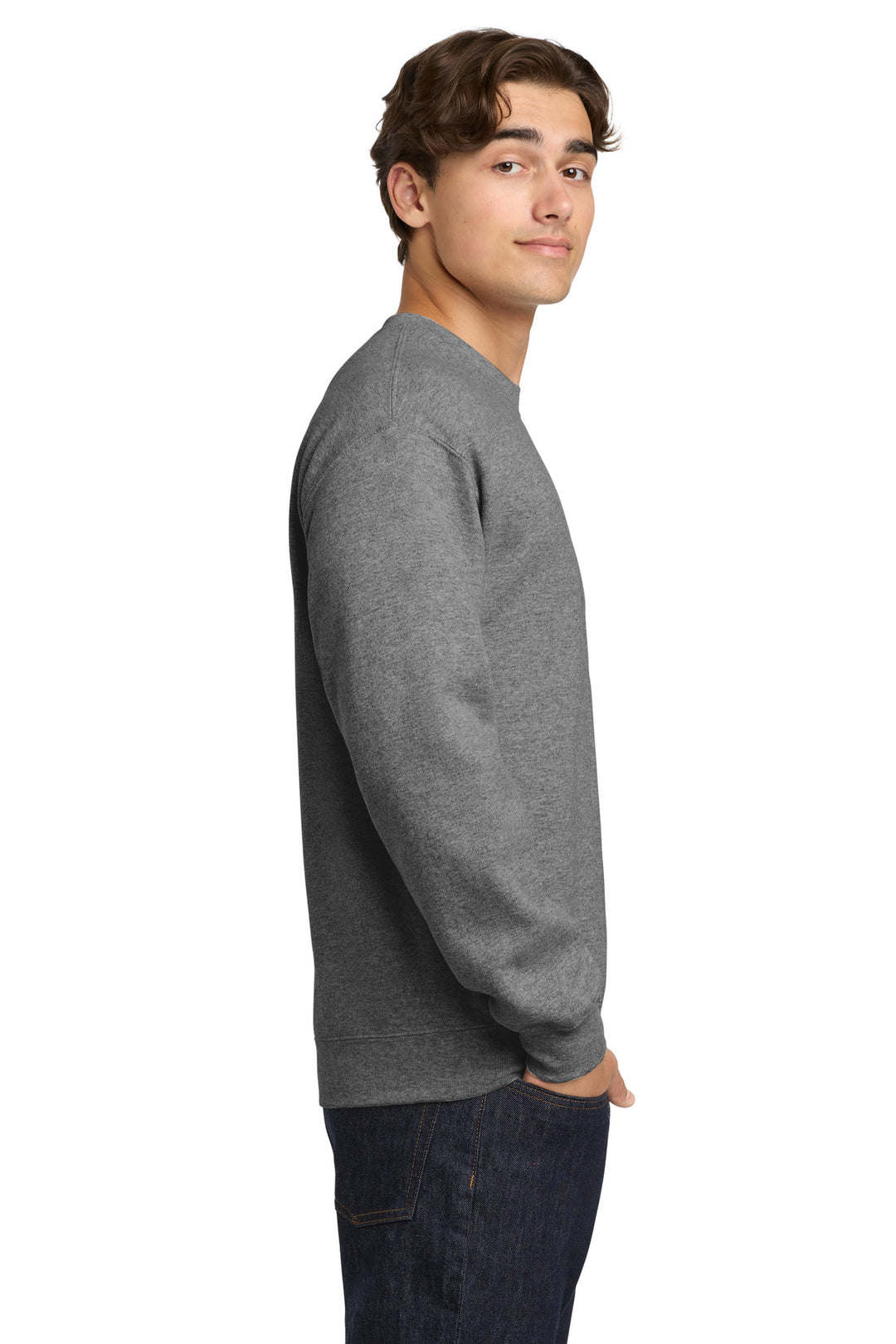 GphHeather Gildan Heavy Blend Crewneck Sweatshirt. 18000