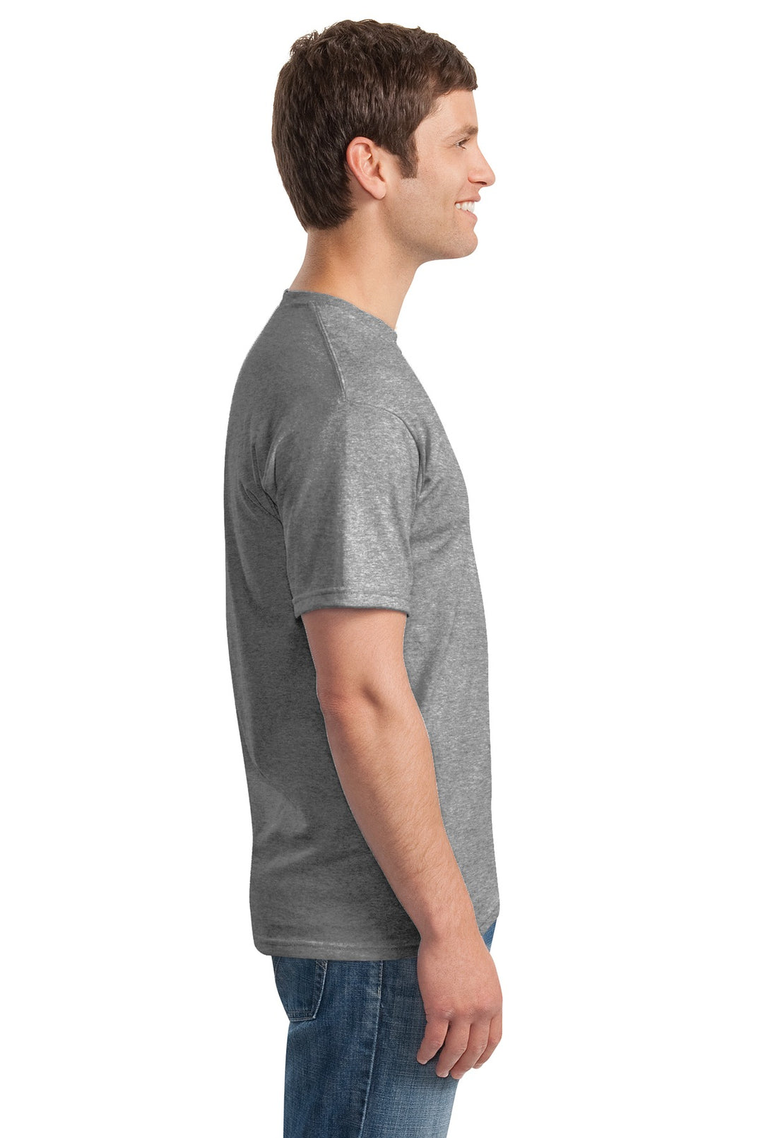 GphHeather Gildan - Heavy Cotton 100% Cotton T-Shirt. 5000
