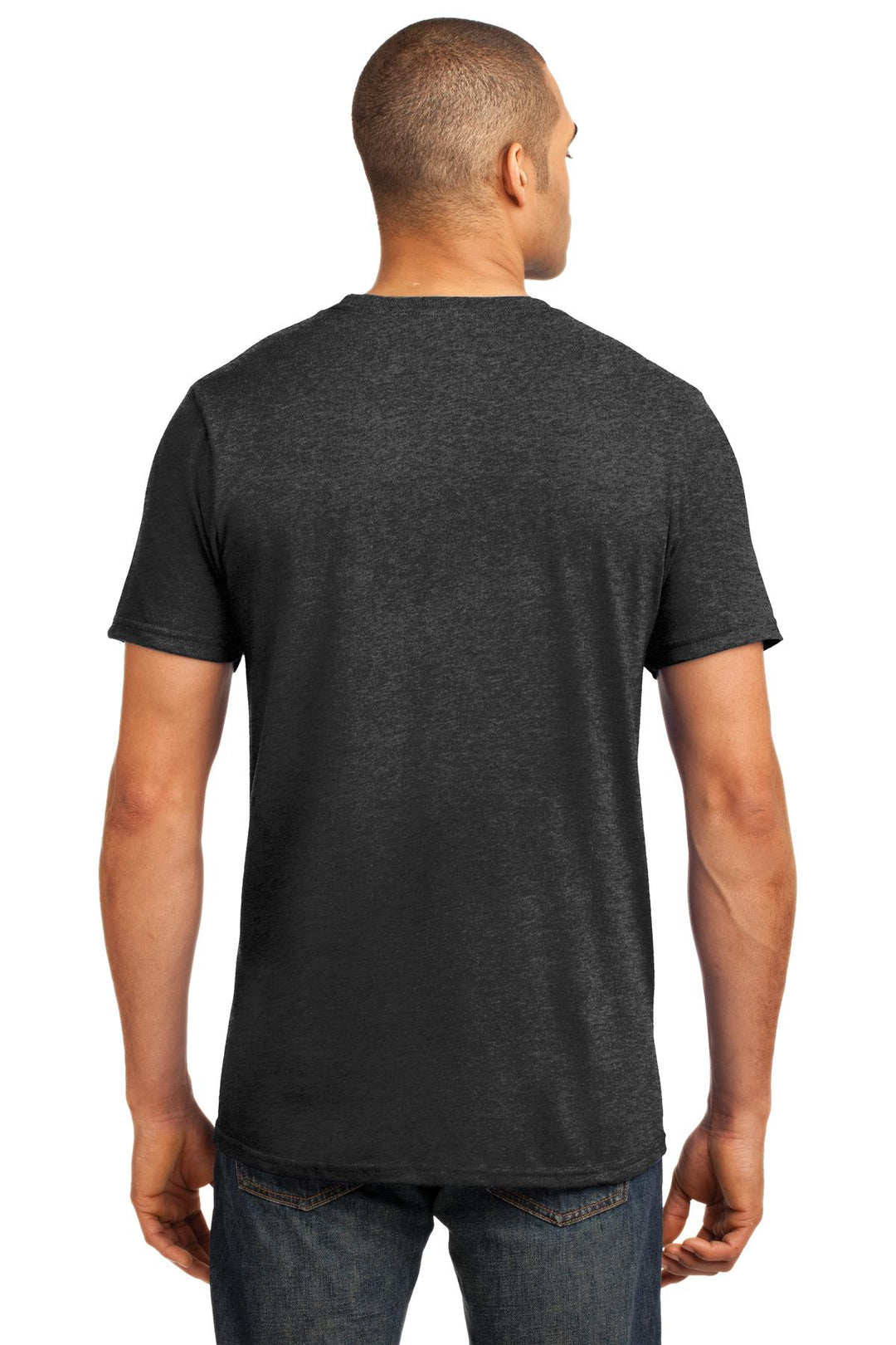 Hthr Dark Grey Gildan 100% Ring Spun Cotton T-Shirt. 980