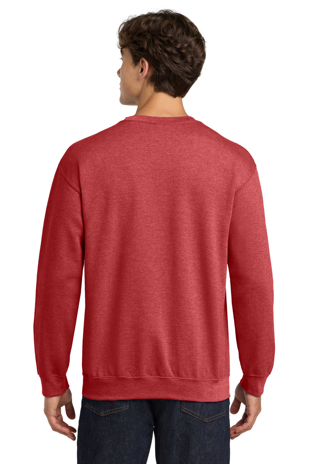 HtrScarRed Gildan Heavy Blend Crewneck Sweatshirt. 18000