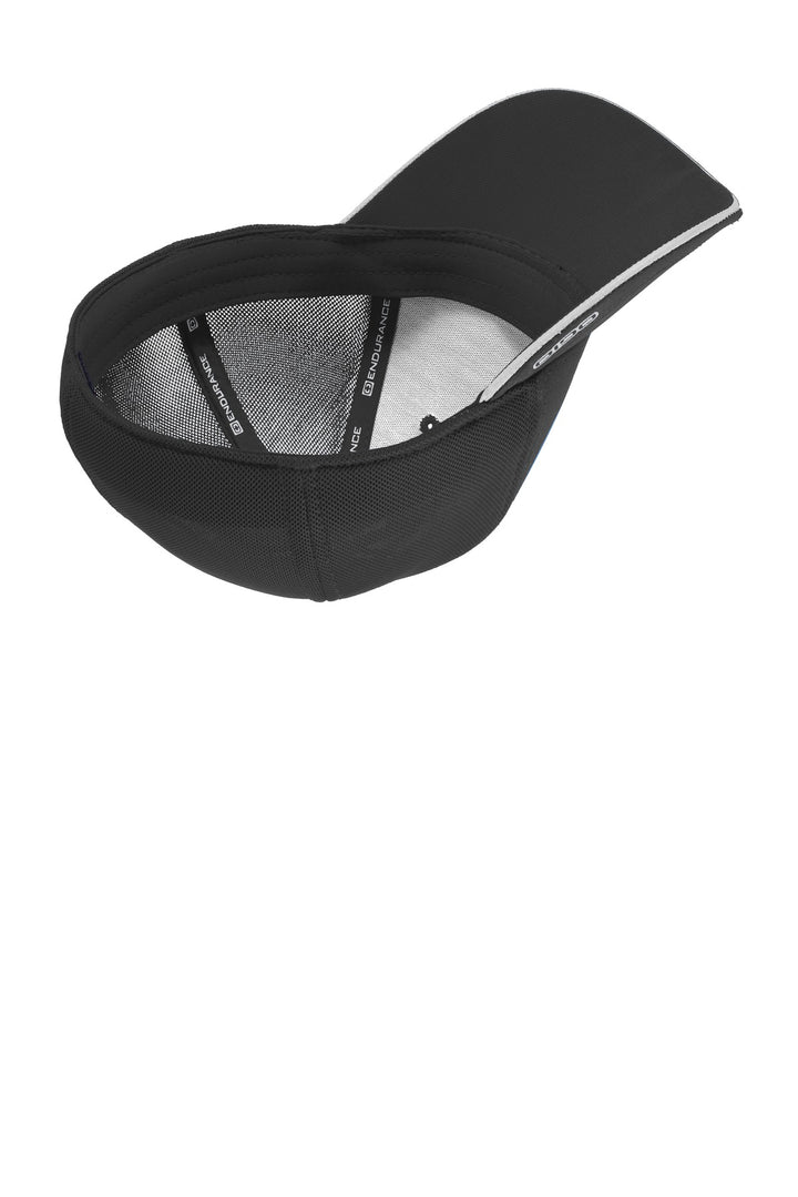 Inside View of Blacktop OGIO Circuit Cap. OE654