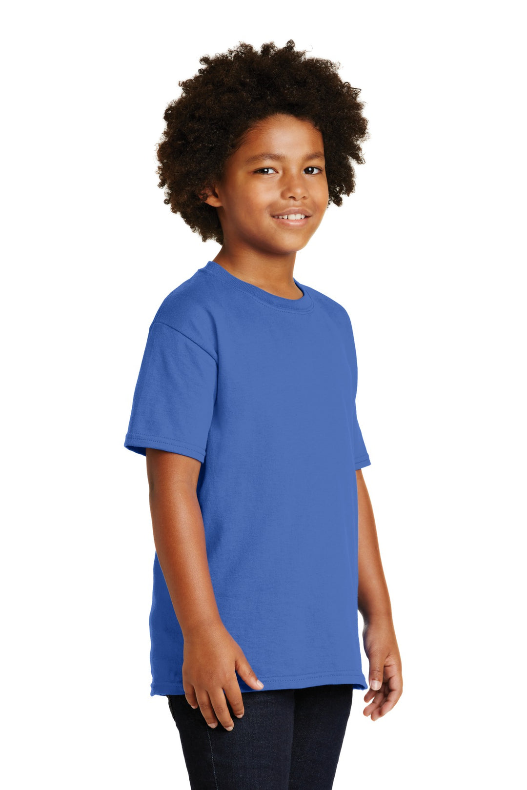 Iris Gildan - Youth Ultra Cotton 100% US Cotton T-Shirt. 2000B