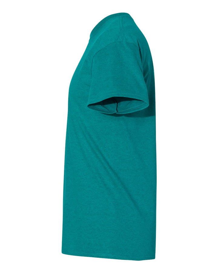 Left View of Antique Jade Dome Heavy Cotton™ T-Shirt - 5000