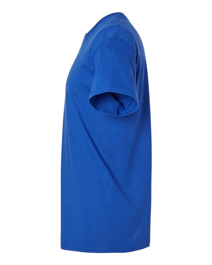 Left View of Antique Royal Ultra Cotton® T-Shirt - 2000