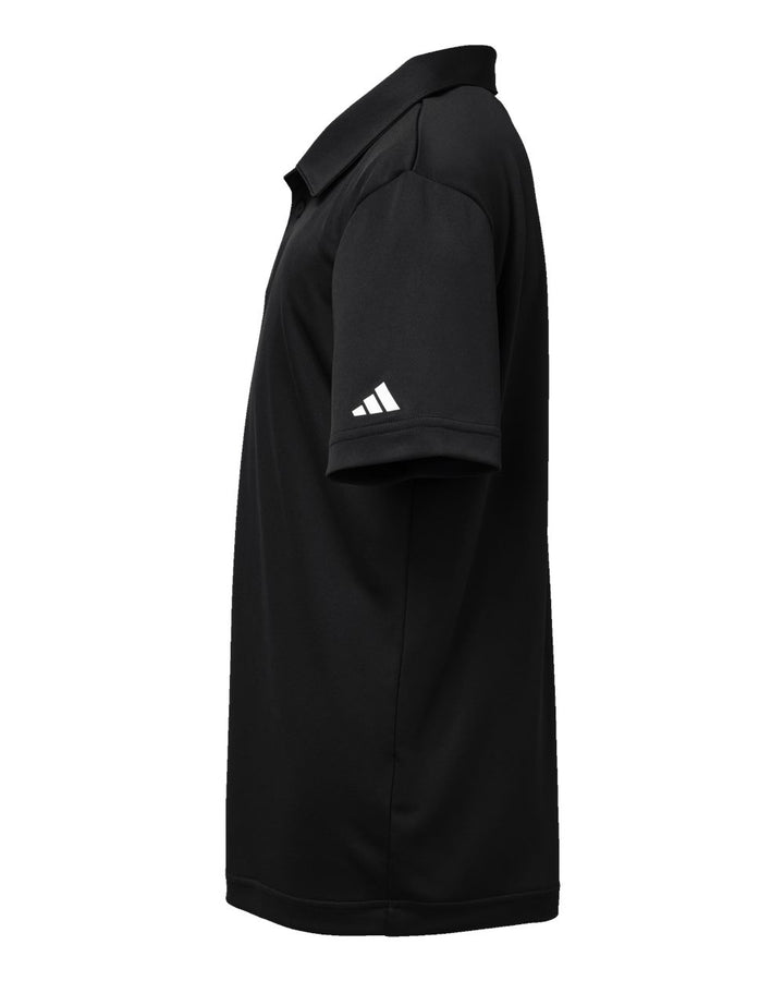Left View of Black Youth Performance Polo - A4000