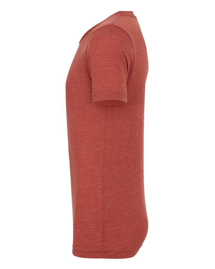 Left View of Clay Triblend Triblend Tee - 3413