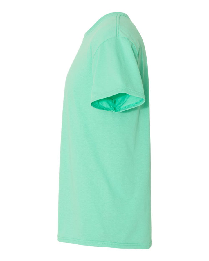 Left View of Cool Mint Dri-Power® 50/50 T-Shirt - 29MR