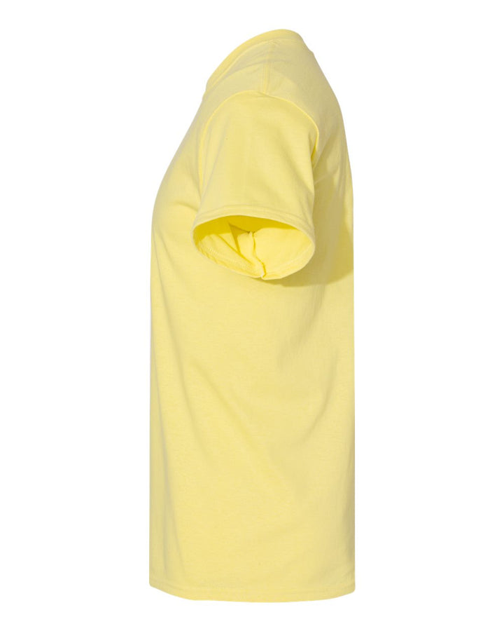 Left View of Cornsilk Heavy Cotton™ T-Shirt - 5000